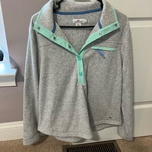 Vineyard vines fleece half zip